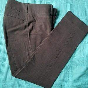 BANANA REPUBLIC Dark Gray Sloan Fit Pants, 0P